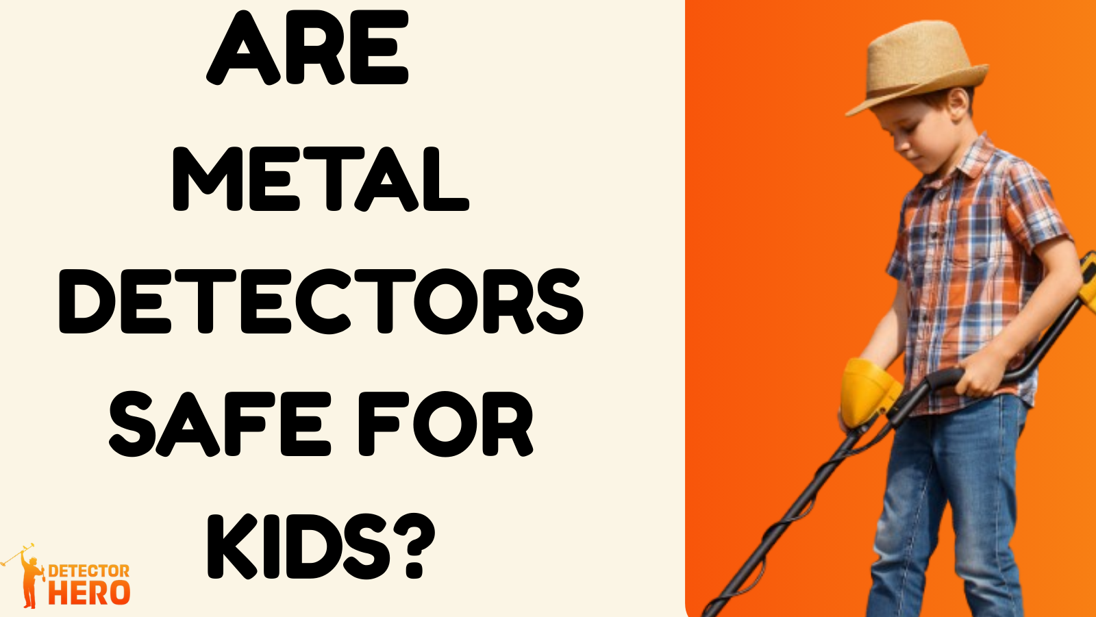 Are Metal Detectors Safe for Kids?