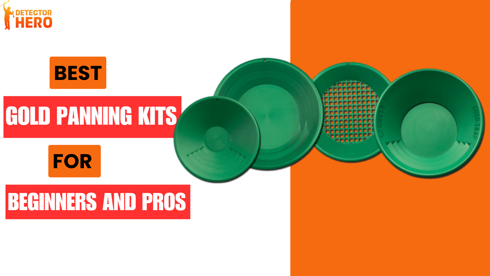 Best Gold Panning Kits for Beginners and Pros