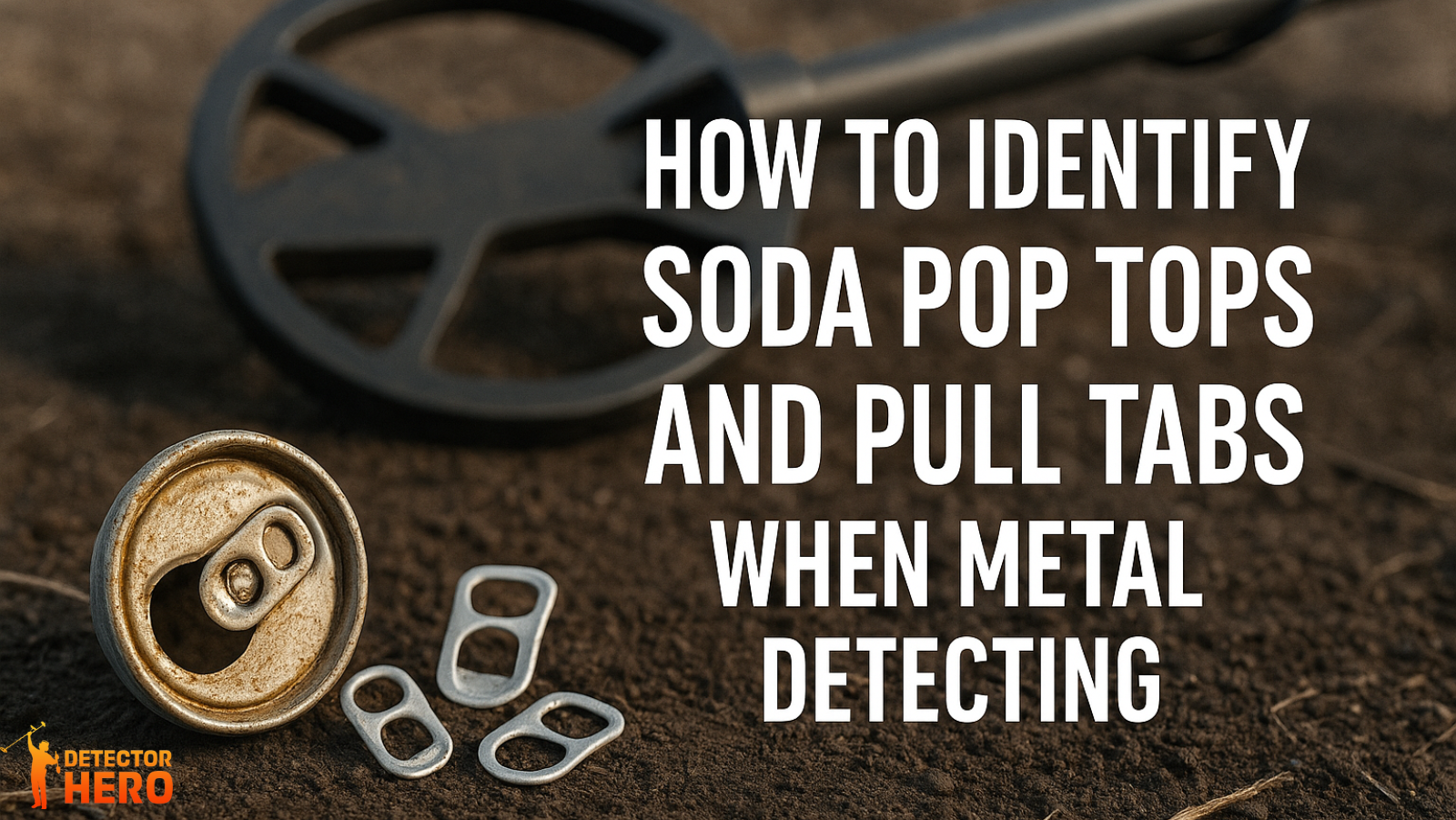 How to Identify Soda Pop Tops and Pull Tabs When Metal Detecting