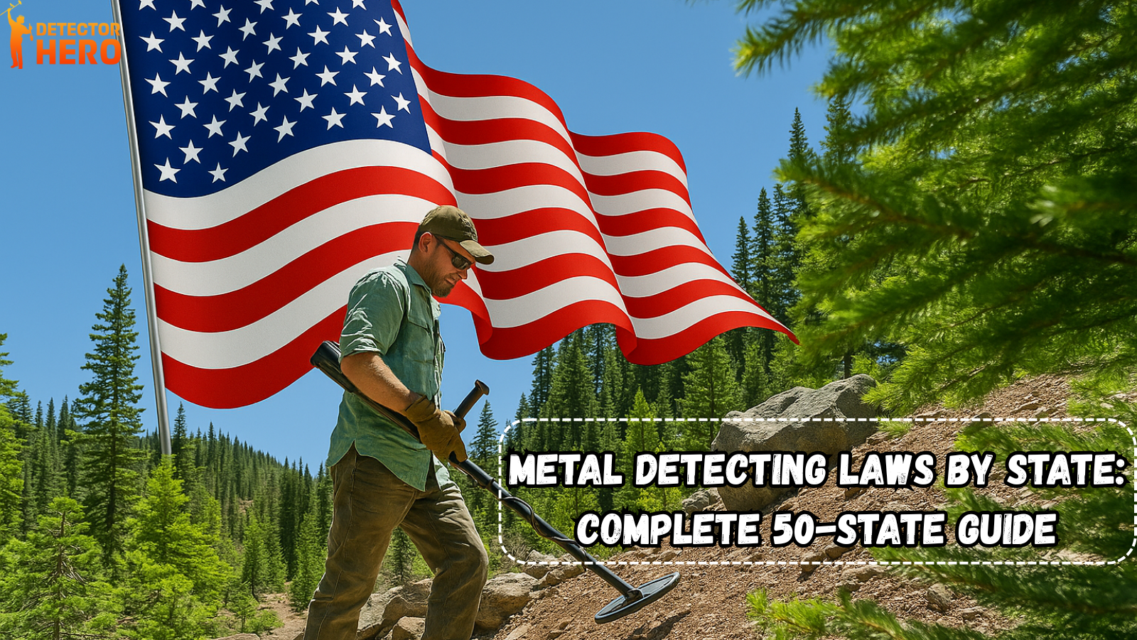 Metal Detecting Laws by State: Complete 50-State Guide (2025)