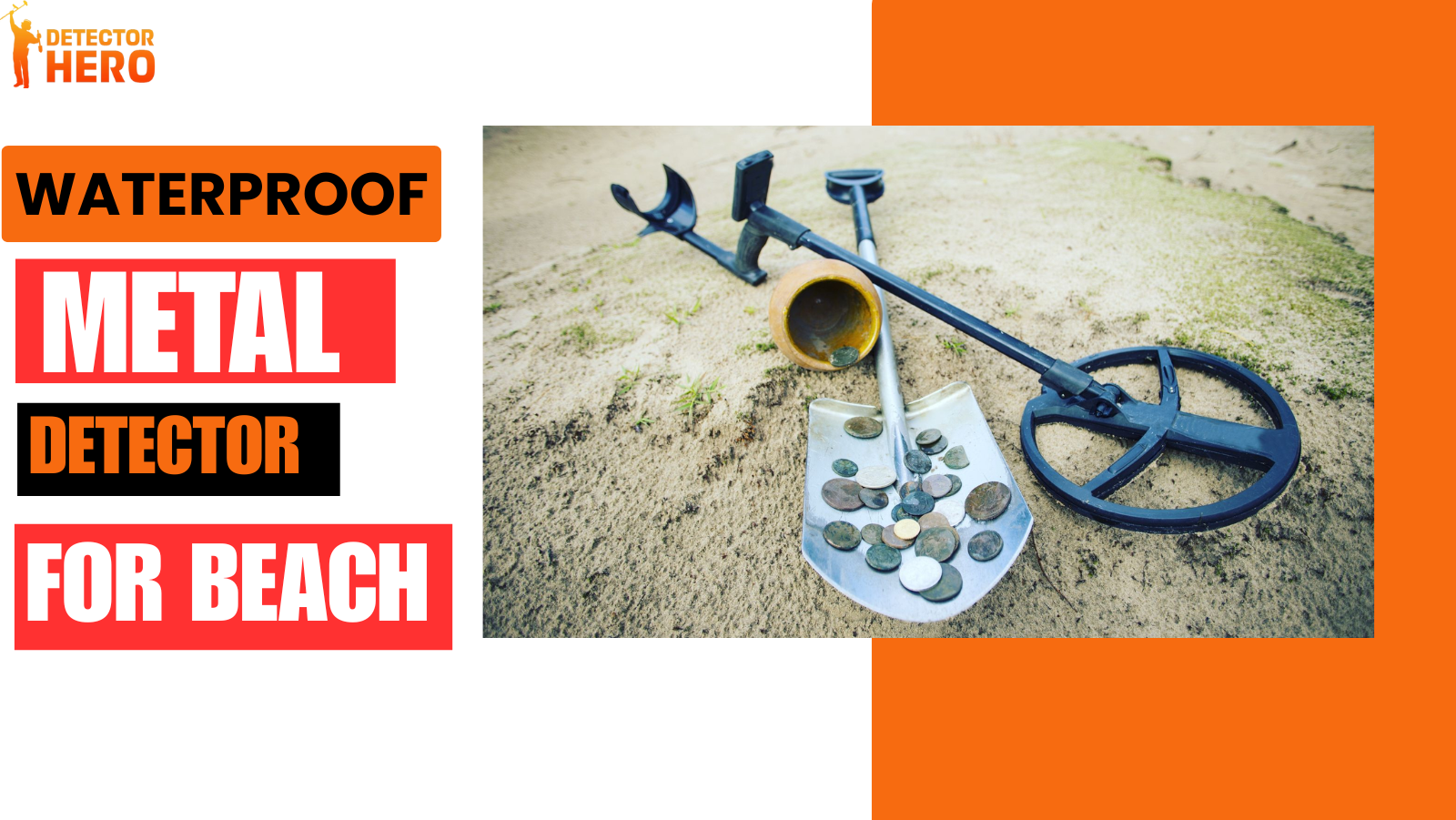 Top Waterproof Metal Detectors for River and Beach Hunting