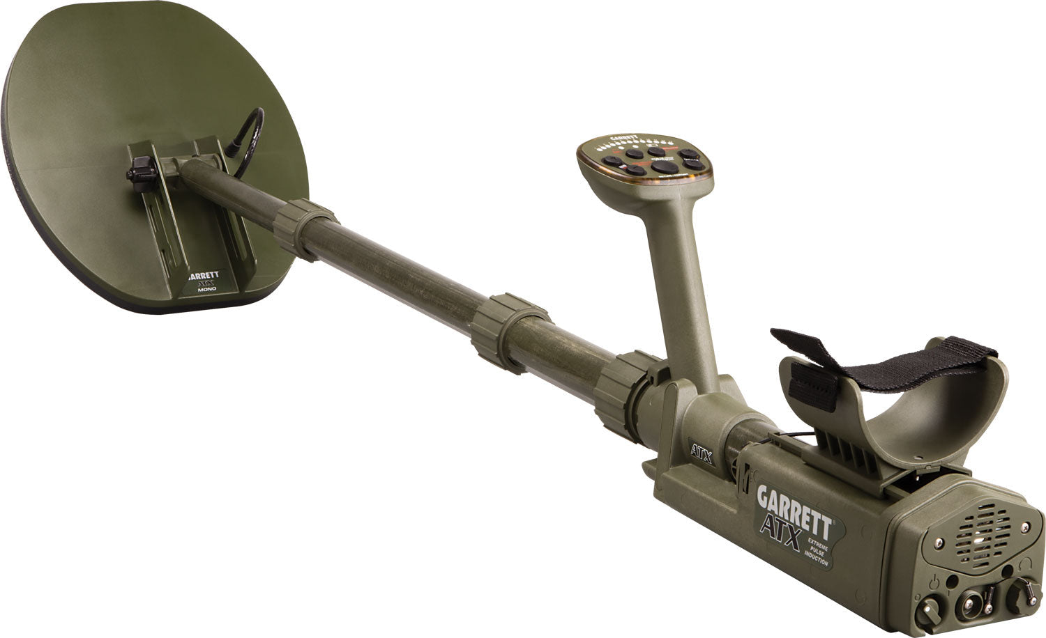 Garrett ATX Metal Detector – Pulse Induction with 11x13" Mono Coil