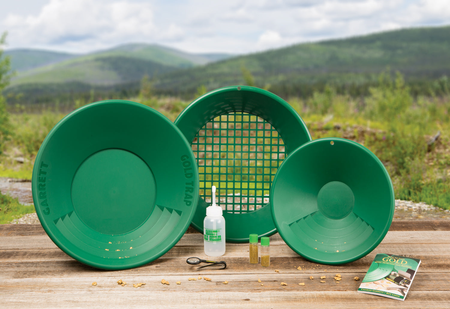 Garrett Complete Gold Pan Kit – Full Prospecting Set for Beginners