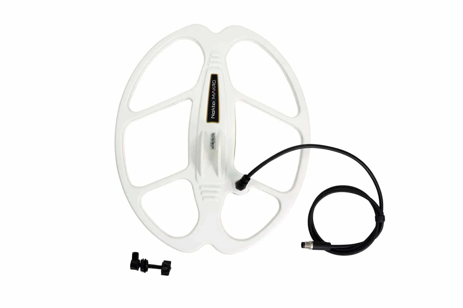 Nokta Makro 15.5 x 14" Waterproof GK40 Search Coil for Gold Kruzer Metal Detector (White)