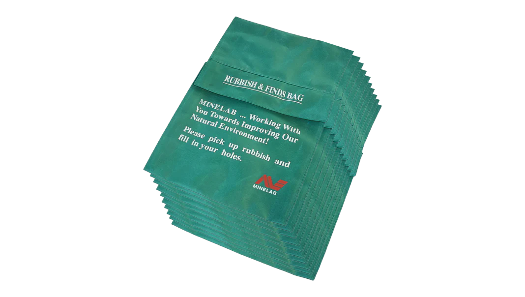 Minelab Rubbish & Finds Bags (10 Pack)