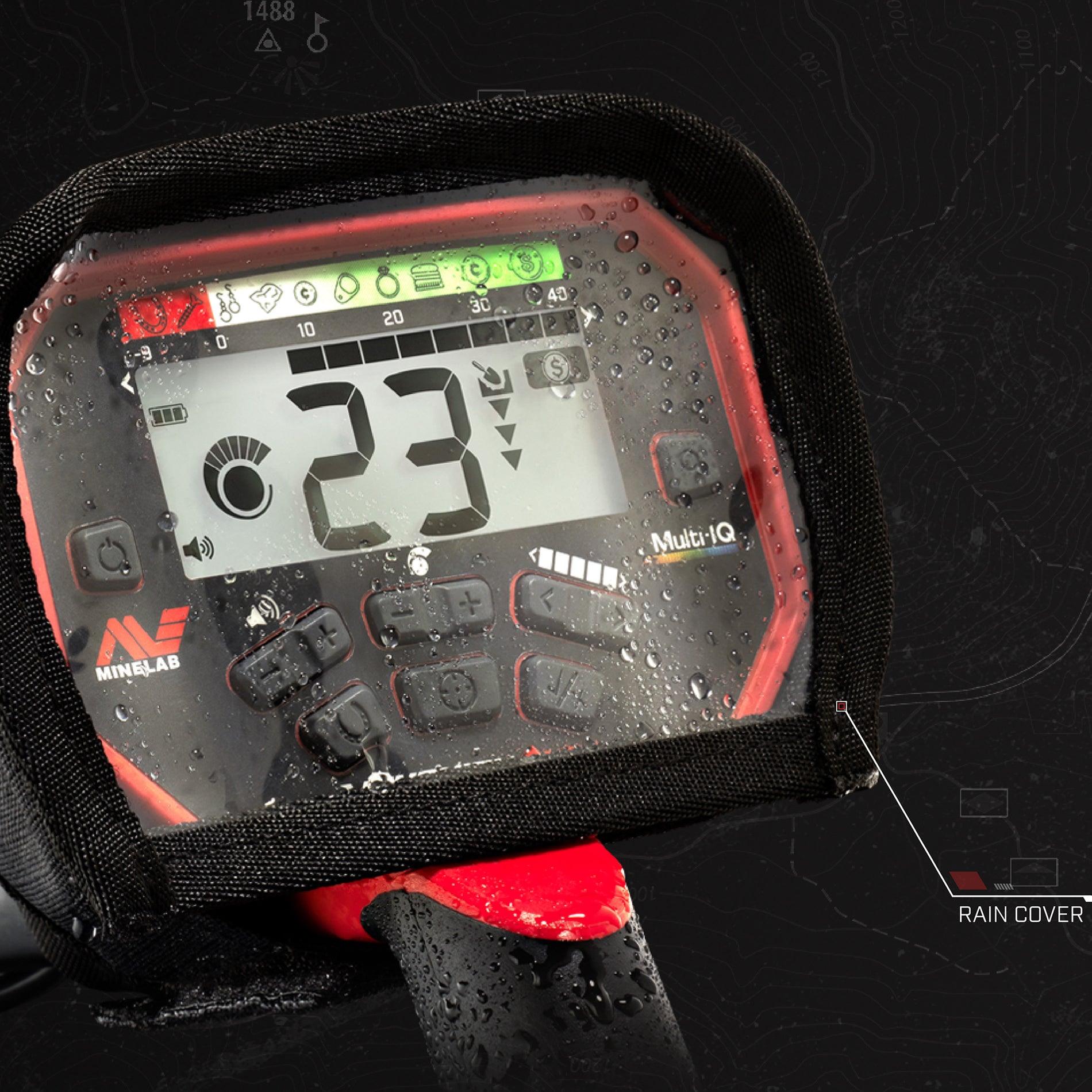 Minelab Vanquish 440 Lightweight Metal Detector for Treasure Hunting with Headphones