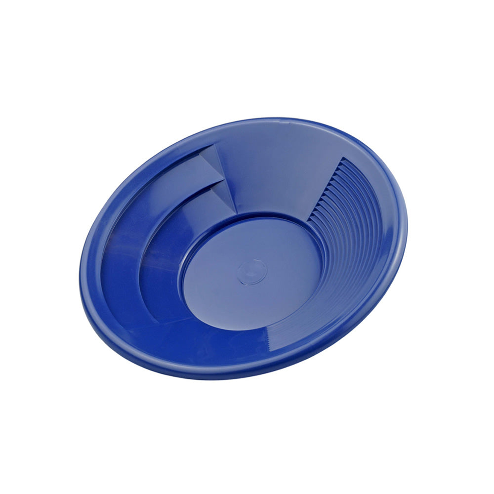 8-Inch Plastic Gold Pan with Dual Riffles