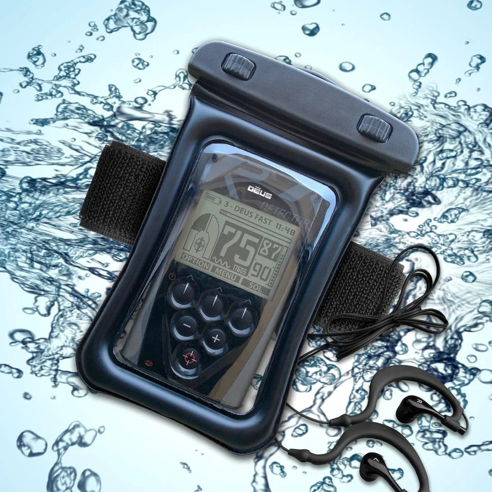 XP Underwater Protection Kit with Antenna, Remote Case, Waterproof Earphones & Volume Control for DEUS and ORX Metal Detectors