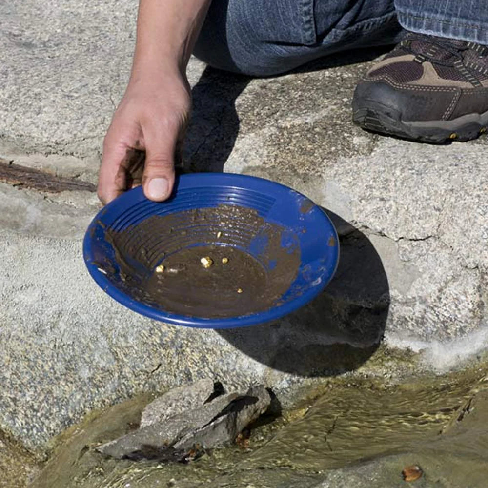 Detector_Hero-8-Inch Plastic Gold Pan with Dual Riffles-GP1011BL8-3