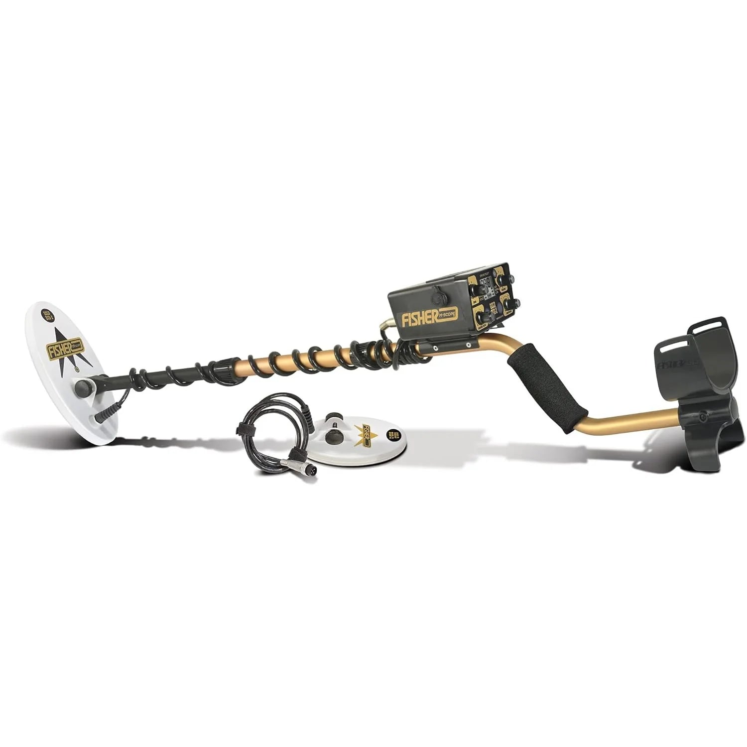 Detector_Hero-Fisher Gold Bug 2 Metal Detector - 10” & 6.5” Coils, Ideal for Gold Prospecting, High Sensitivity-GB2COMBO-1