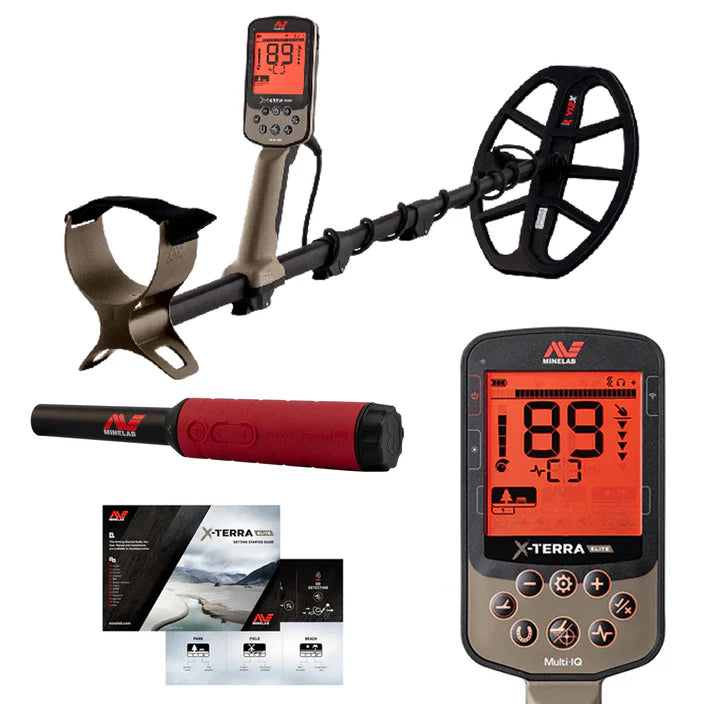 Detector Hero Minelab X-Terra Elite Multi-Frequency Waterproof Metal Detector-3707-0002 m96
