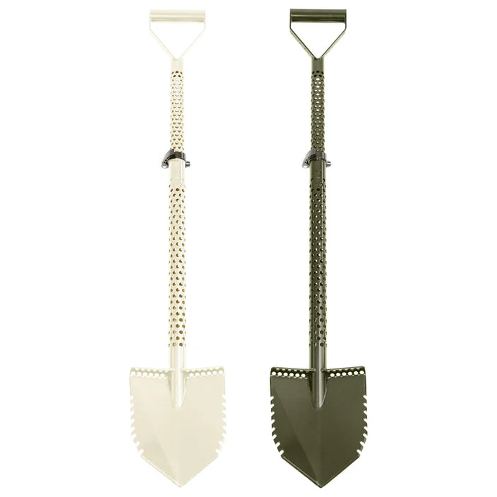 Detector Hero Motley Professional Double Serrated Adjustable Shovel-11