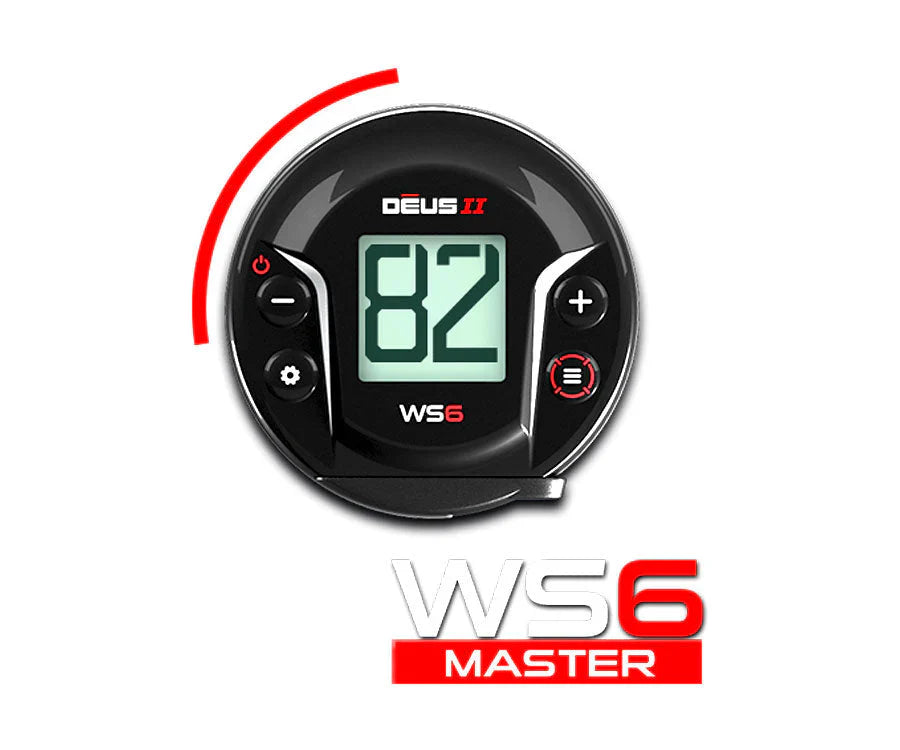 XP Deus II WS6 Master Metal Detector Conversion Pack with 9" FMF Coil for Deus & ORX