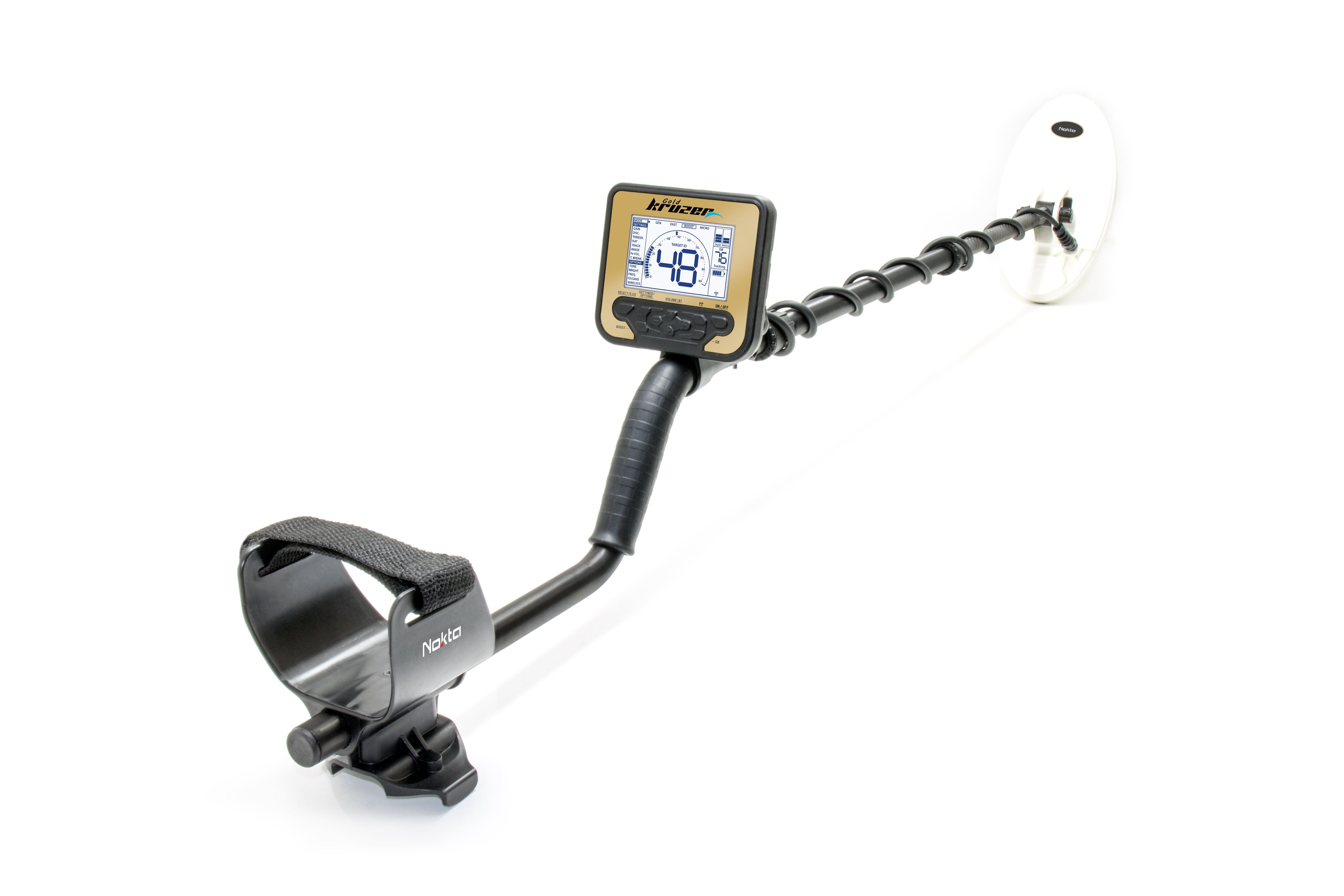 Nokta Gold Kruzer Waterproof High-Frequency Detector with 2 Coils & Wireless Headphones