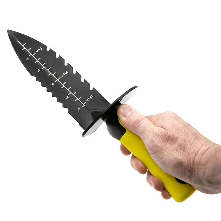 CKG Hand Digging Tool for Metal Detecting - Yellow Handle