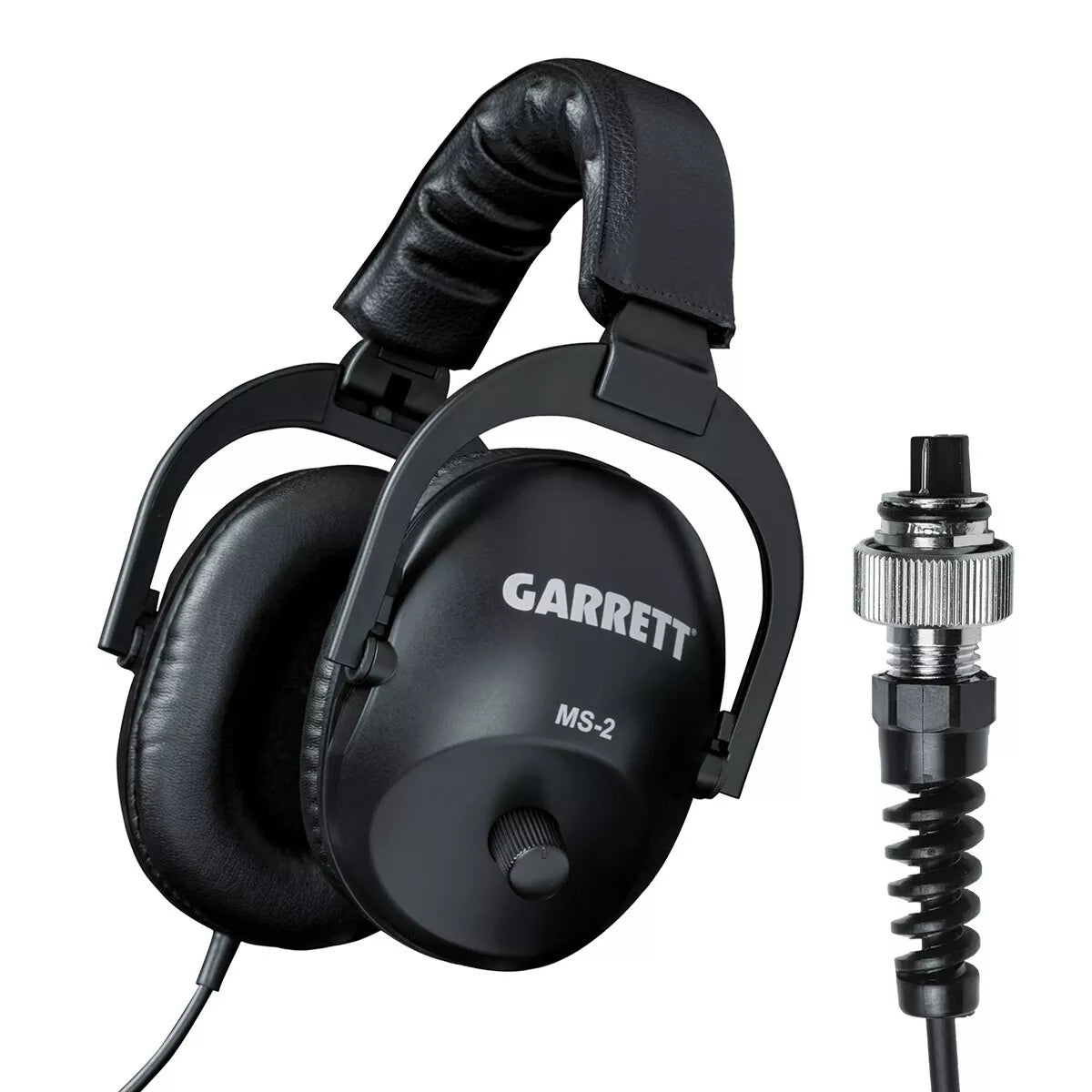 Garrett MS-2 Headphones with 2-Pin AT Connector – Compatible with AT Pro, AT Max & AT Gold Metal Detectors