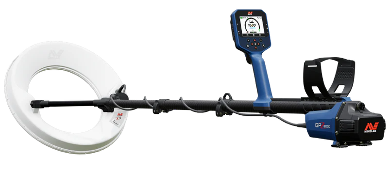 Minelab 3-Coil GPZ 8000 Gold Prospecting Detector – Z13, Z17 & Z18 Concentric Coils with GeoZVT™ Technology