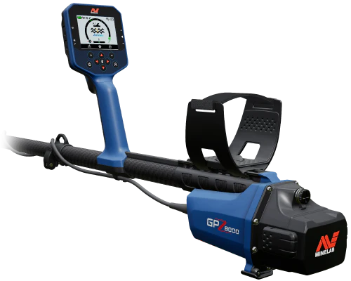 Minelab 3-Coil GPZ 8000 Gold Prospecting Detector – Z13, Z17 & Z18 Concentric Coils with GeoZVT™ Technology