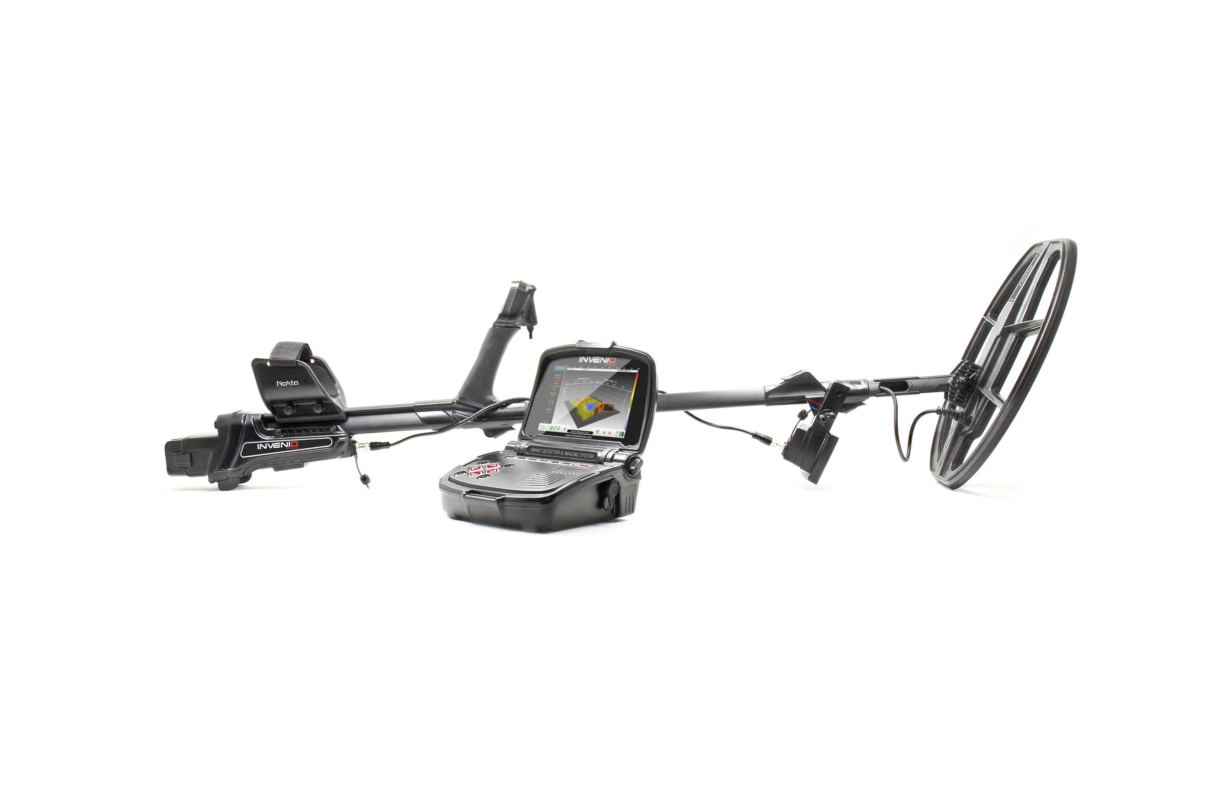Nokta Makro Invenio Pro Pack Smart Metal Detector with 3D Imaging & 3 Waterproof Coils
