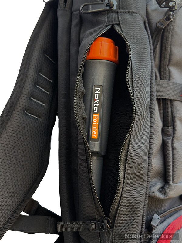 Nokta DetectoBag Backpack with Rain Cover for Metal Detectors