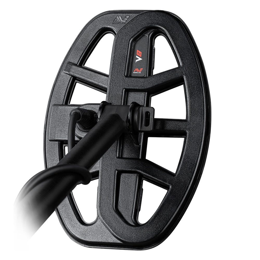 Minelab V8 Double-D Coil with Skid Plate for Vanquish Series