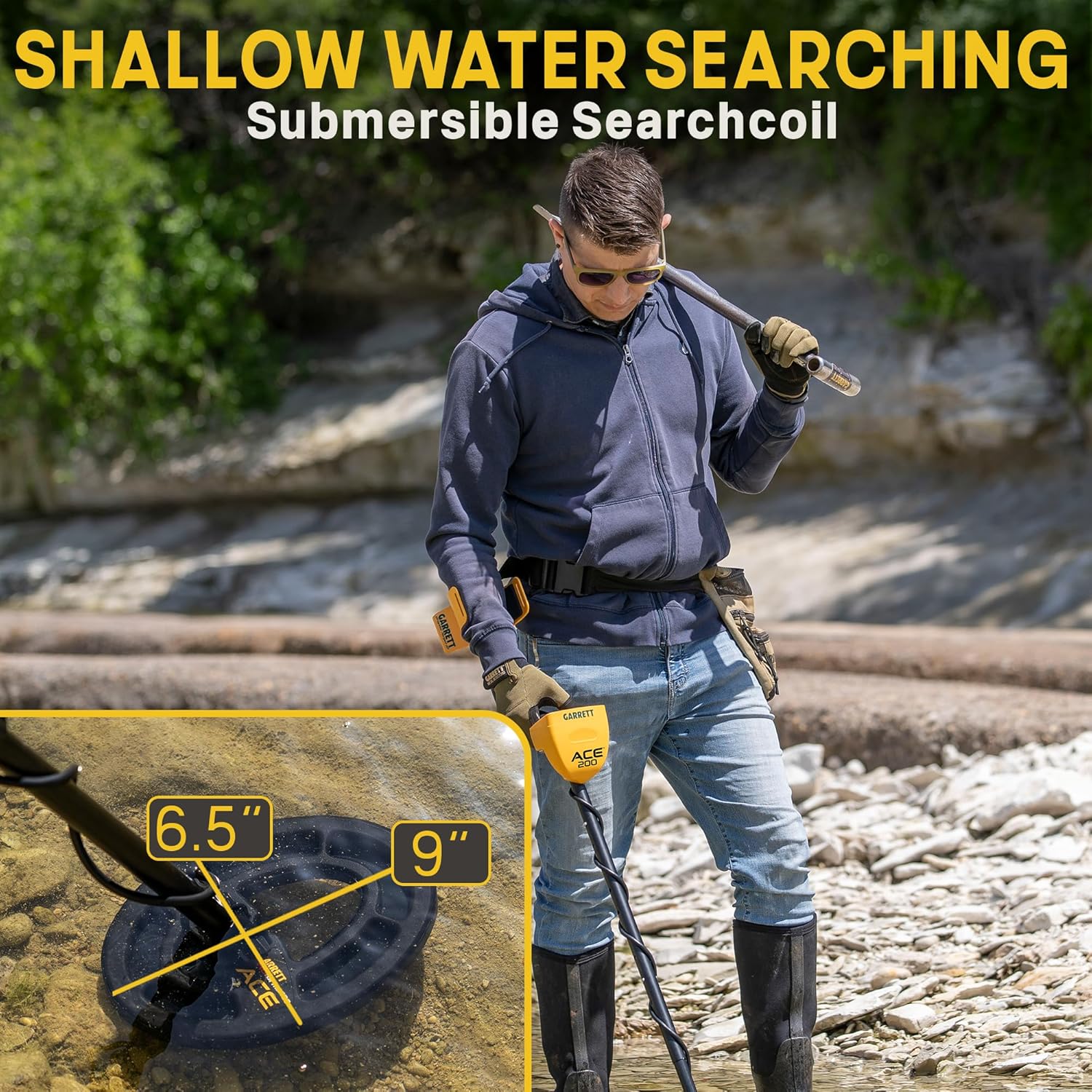 Garrett ACE 200 Metal Detector