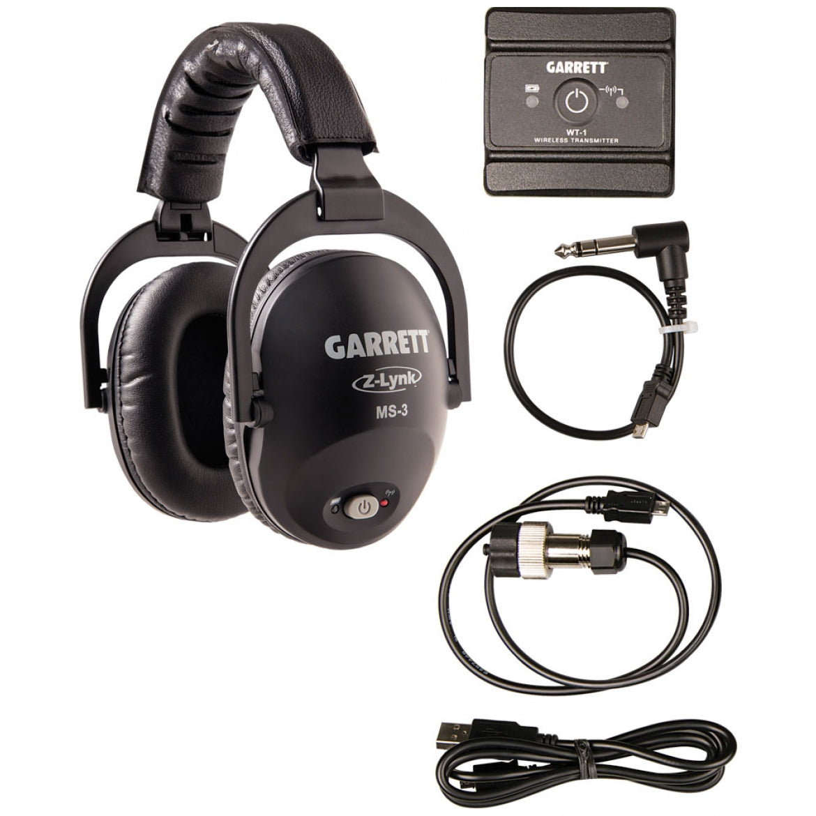 Garrett MS-3 Z-Lynk Wireless Headphone Kit for AT PRO, ACE 400 & ACE 300