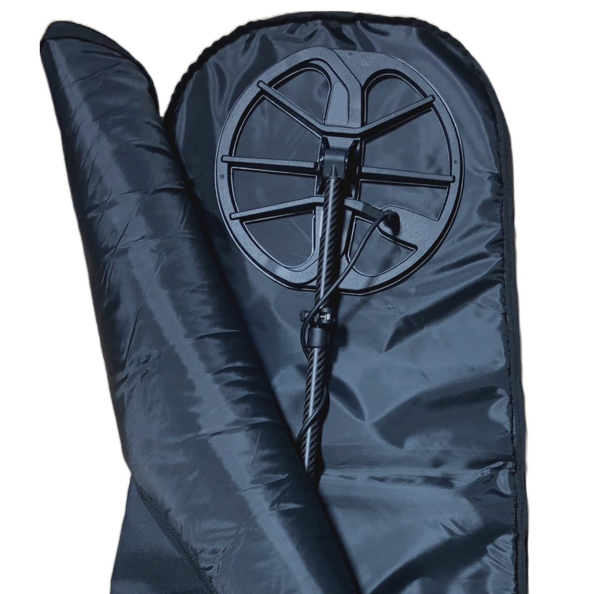 DragonXT 53" XL Padded Metal Detector Carry Bag – Black Travel Case
