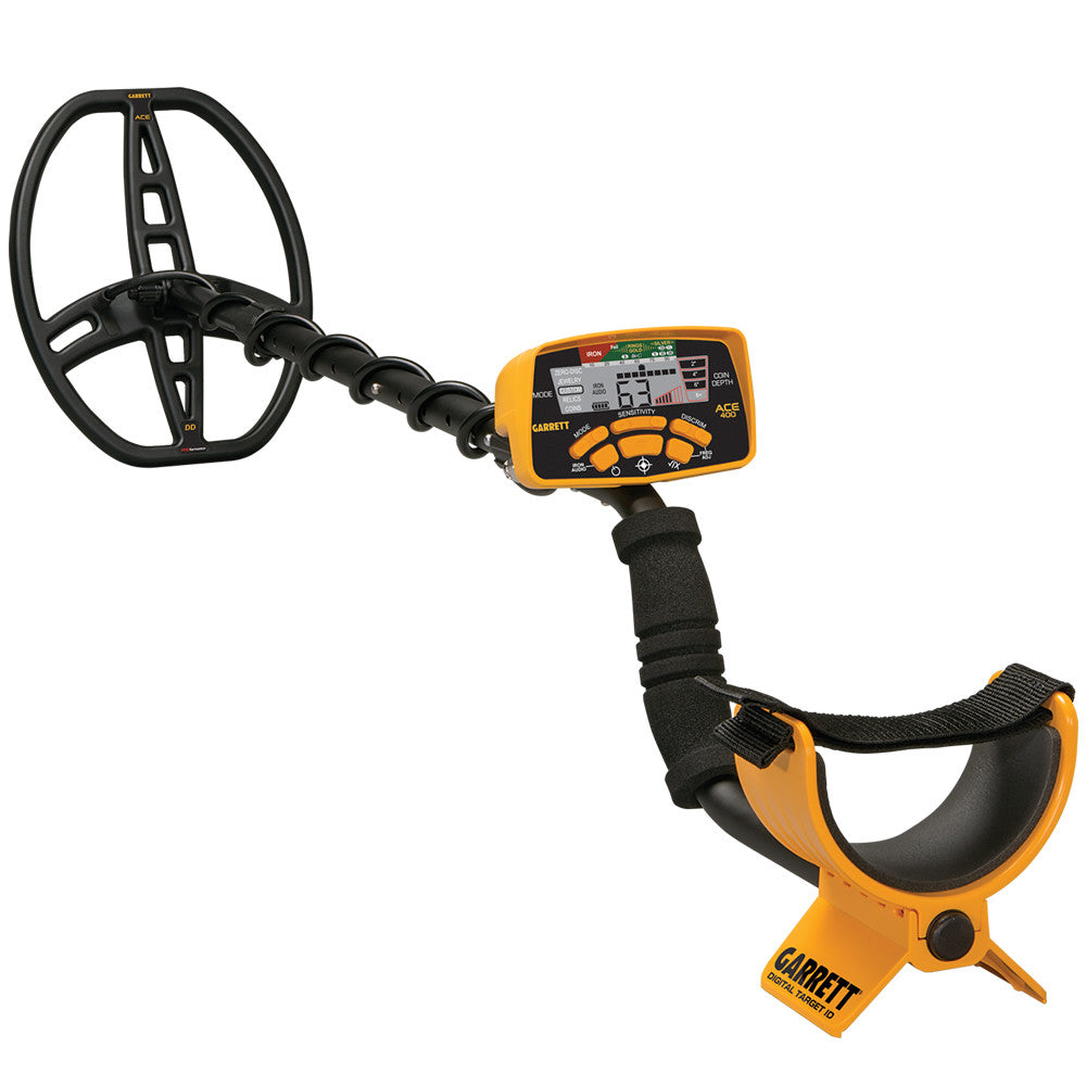 Garrett ACE 400 Metal Detector with Pro-Pointer AT Waterproof Pinpointer & Carry Bag