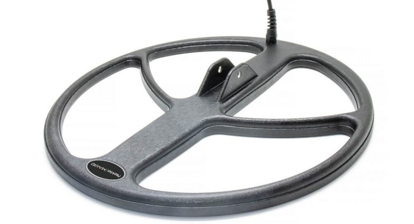 Nokta IM45 17.5x15" Waterproof DD Search Coil for Impact Metal Detector – Black