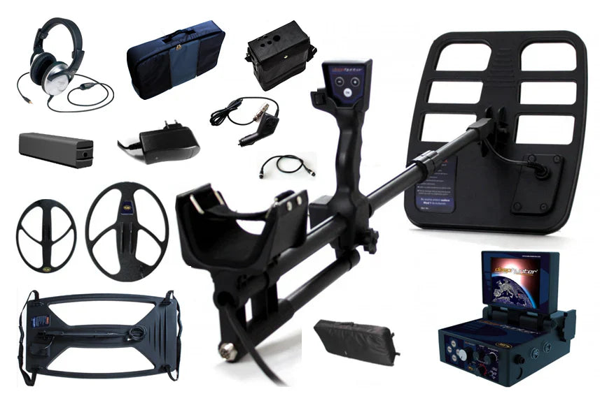 Nokta Makro Deephunter 3D Pro Metal Detector with 4 Coils & Bonus Pack