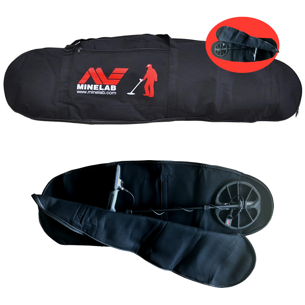 Minelab Manticore Metal Detector - Multi-Frequency, Waterproof, 3 Coil Package with M8 & M15 Coils, Pro-Find 40 & Padded Bag