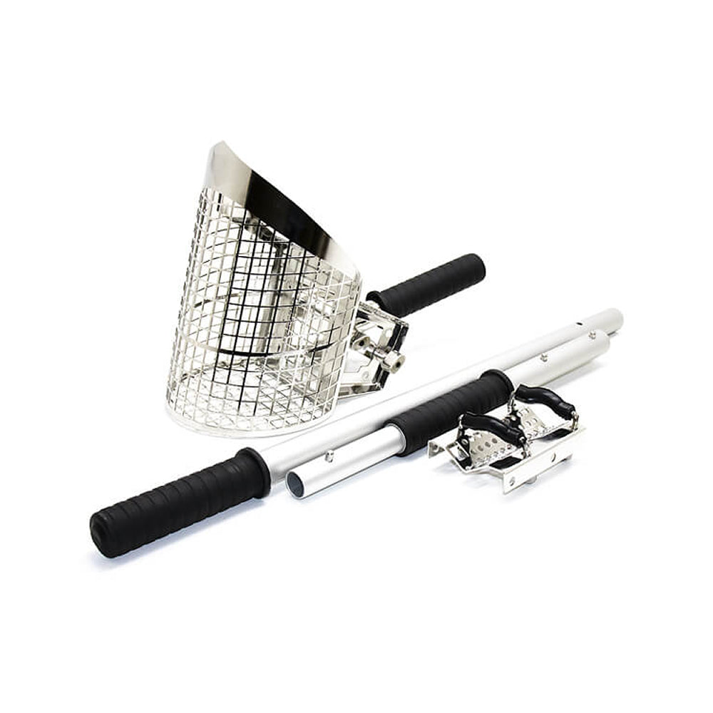 Nokta Premium Collapsible Sand Scoop with Long Handle for Travel
