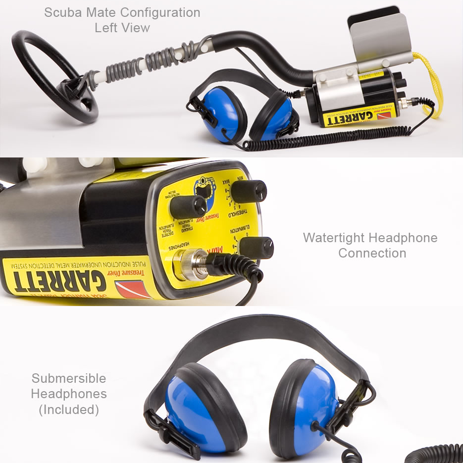 Garrett Sea Hunter Mark II Underwater Metal Detector – Deep Water, Pulse Induction, All-Terrain Detection