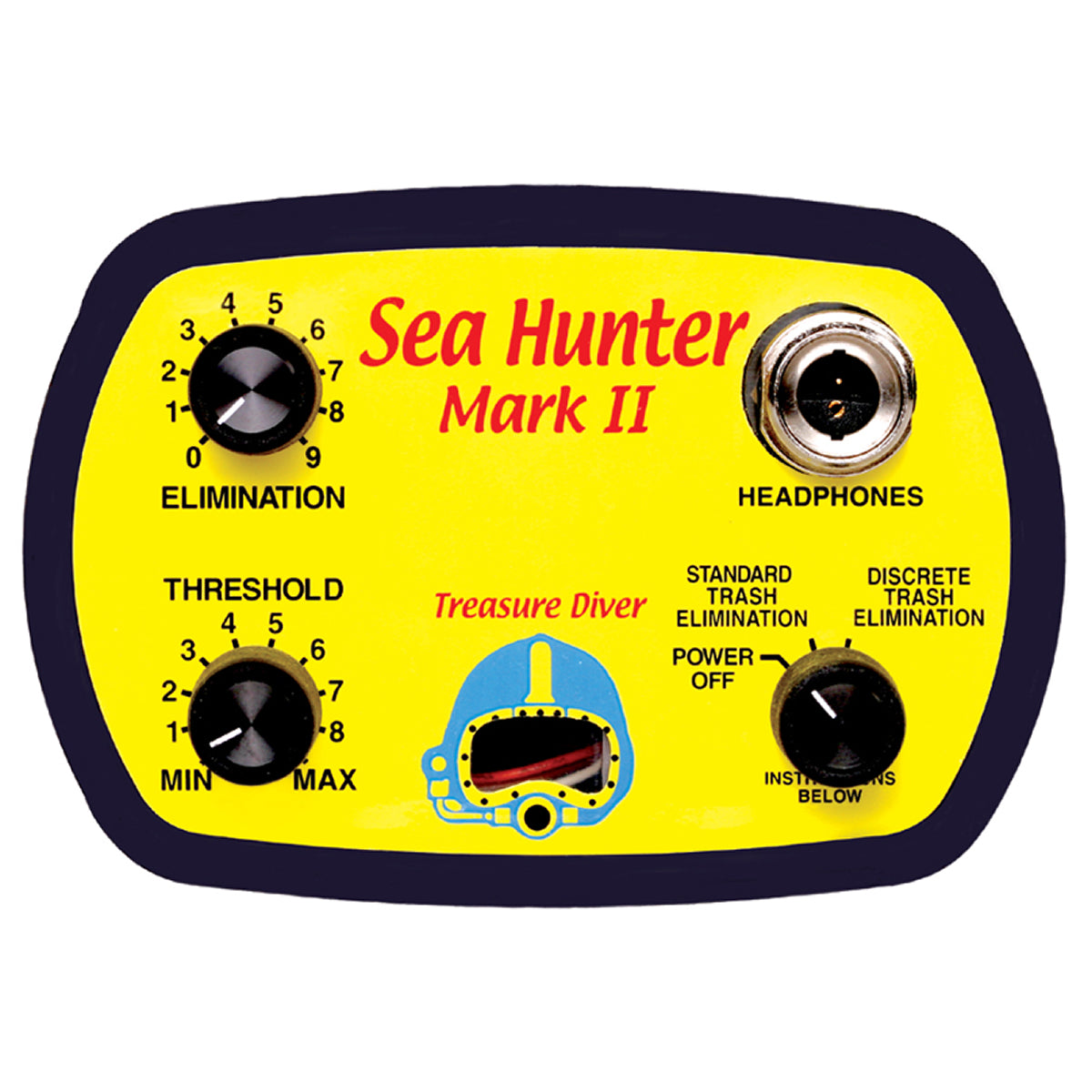 Garrett Sea Hunter Mark II Underwater Metal Detector – Deep Water, Pulse Induction, All-Terrain Detection