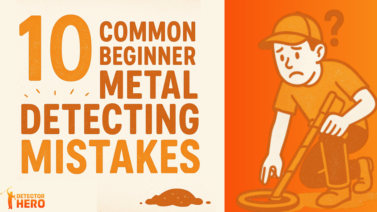 10 Common Beginner Metal Detecting Mistakes