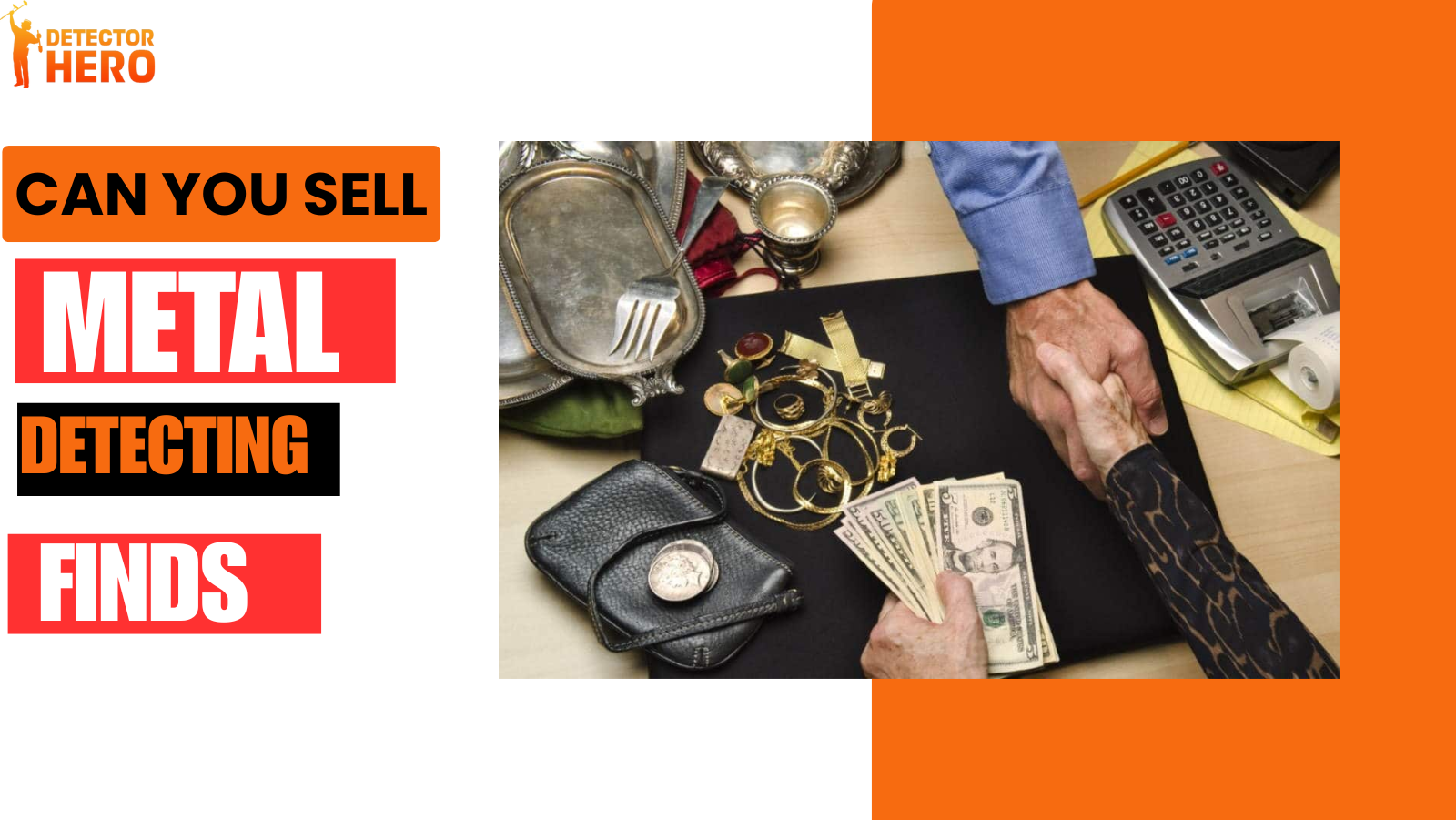 Can You Sell What You Find While Metal Detecting?