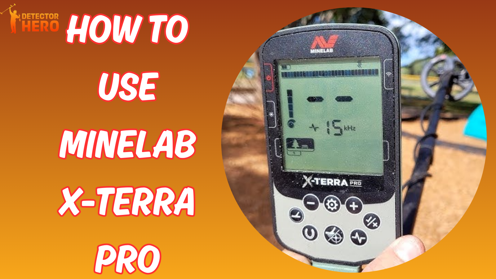 How to Use Minelab X-Terra Pro?