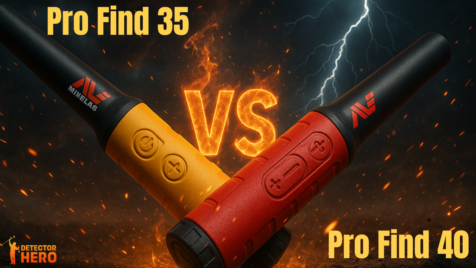 Minelab Pro Find 35 vs 40