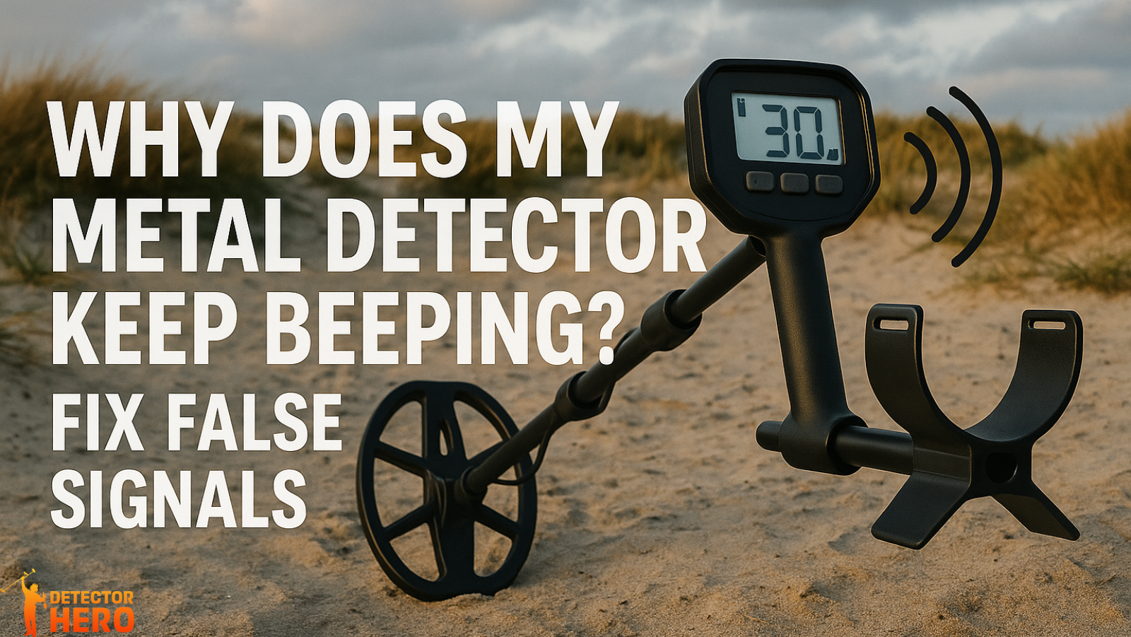 Why Does My Metal Detector Keep Beeping? Fix False Signals