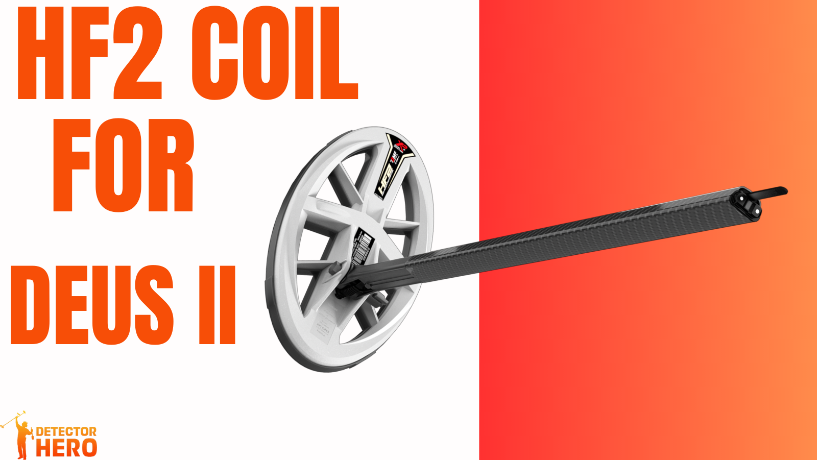 XP Launches New HF2 High-Frequency Coil for Deus II Metal Detector