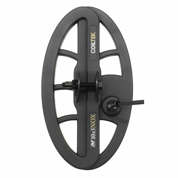 Coiltek 10" x 5" DD Waterproof Searchcoil for Minelab Equinox  High-Performance Metal Detecting Coil