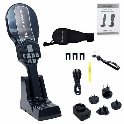 Nokta NMS30 Waterproof Rechargeable Handheld Security Metal Detector Wand