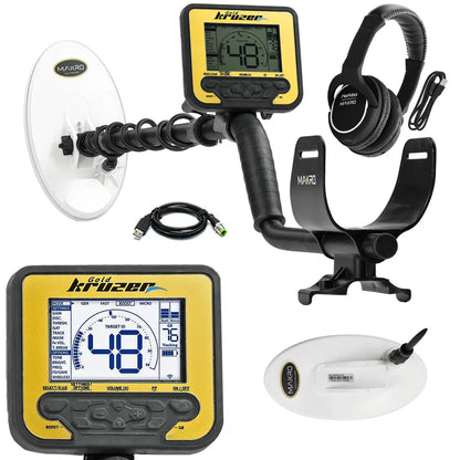 Nokta Gold Kruzer Waterproof High-Frequency Detector with 2 Coils & Wireless Headphones