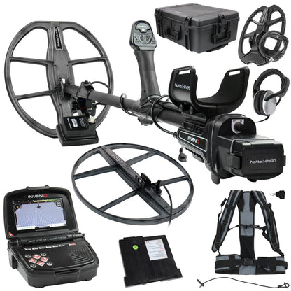 Nokta Makro Invenio Pro Pack Smart Metal Detector with 3D Imaging & 3 Waterproof Coils