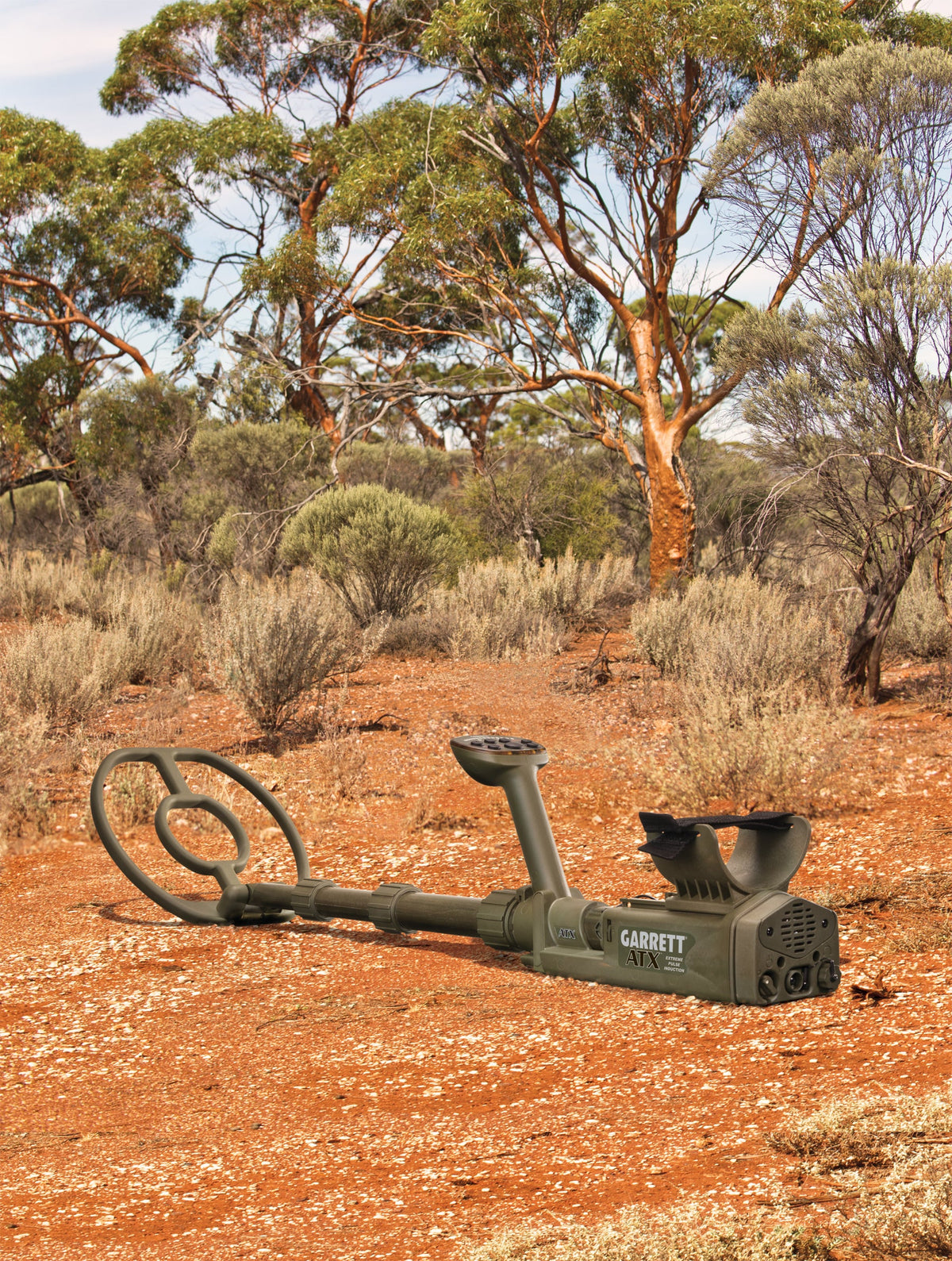 Garrett ATX Pulse Induction Metal Detector – 10x12" Open DD Coil for Deep Treasure Detection