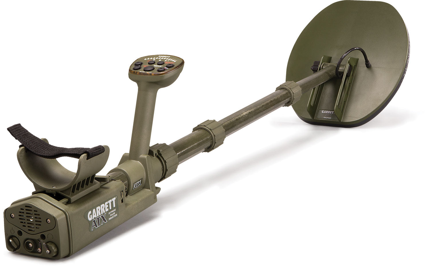 Garrett ATX Metal Detector – Pulse Induction with 11x13" Mono Coil