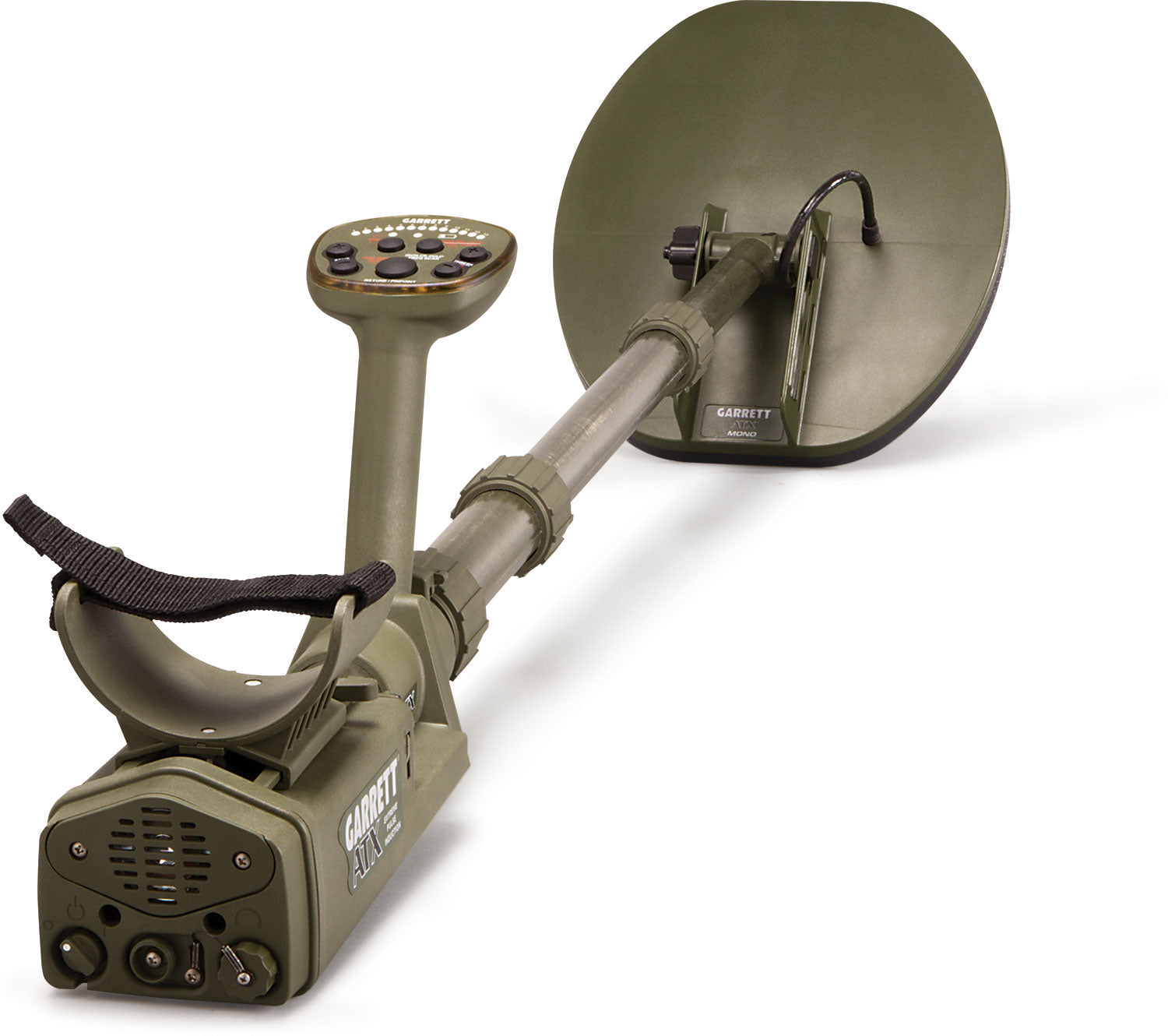 Garrett ATX Pulse Induction Metal Detector with 11x13" Closed DD Search Coil – Deep Detection, All-Terrain, Waterproof