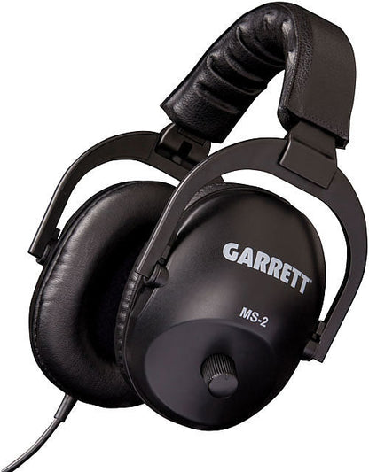 Garrett MS-2 Headphones with 2-Pin AT Connector – Compatible with AT Pro, AT Max & AT Gold Metal Detectors