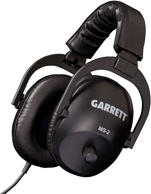 Garrett MS-2 Headphones with 2-Pin AT Connector – Compatible with AT Pro, AT Max & AT Gold Metal Detectors